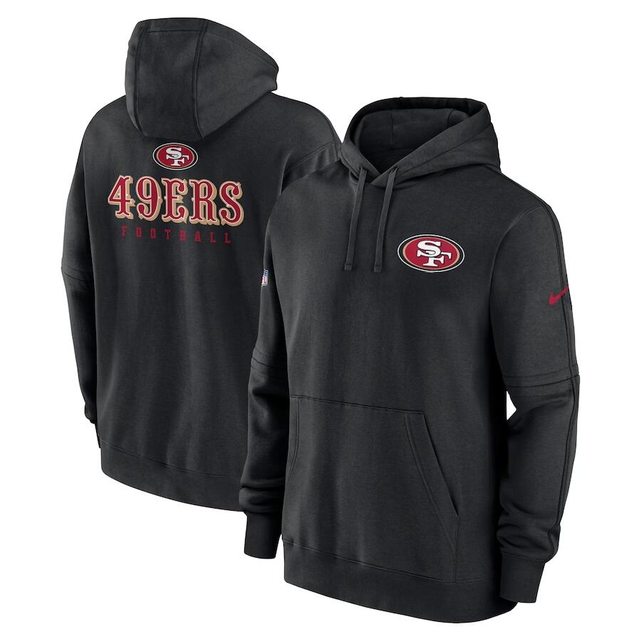 NFL San Francisco 49ers black Hoodie 1