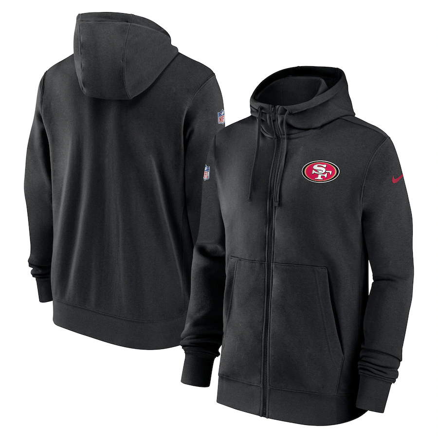 NFL San Francisco 49ers black Hoodie