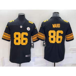 NFL Steelers 86 Hines Ward Black Color Rush Limited Men Jersey NFL Steelers 86 Hines Ward Black Color Rush Limited Men Jersey