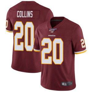 NFL Washington Redskins 100th 20 Landon Collins Red Vapor Untouchable Limited Men Jersey