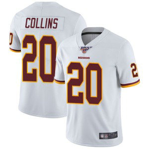 NFL Washington Redskins 100th 20 Landon Collins White Vapor Untouchable Limited Men Jersey
