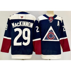 NHL Avalanche 29 Nathan MacKinnon Navy 2024 New Fanatics Men Jersey NHL Avalanche 29 Nathan MacKinnon Navy 2024 New Fanatics Men Jersey