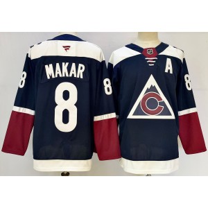 NHL Avalanche 8 Cale Makar Navy 2024 New Fanatics Men Jersey NHL Avalanche 8 Cale Makar Navy 2024 New Fanatics Men Jersey