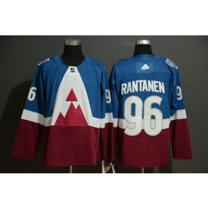 NHL Avalanche 96 Mikko Rantanen Blue Red 2020 Stadium Series Adidas Men Jersey