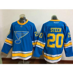 NHL Blues 20 Alexander Steen 2017 Winter Classic Blue Reebok Men Jersey