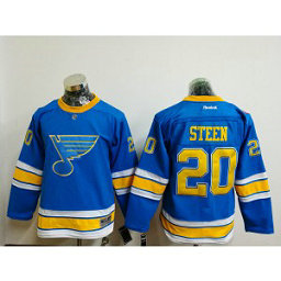 NHL Blues 20 Alexander Steen 2017 Winter Classic Blue Reebok Youth Jersey