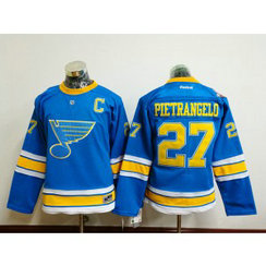 NHL Blues 27 Alex Pietrangelo 2017 Winter Classic Blue Reebok Women Jersey