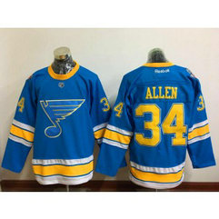 NHL Blues 34 Jake Allen 2017 Winter Classic Blue Reebok Men Jersey NHL Blues 34 Jake Allen 2017 Winter Classic Blue Reebok Men Jersey