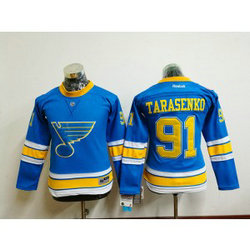 NHL Blues 91 Vladimir Tarasenko 2017 Winter Classic Blue Reebok Women Jersey
