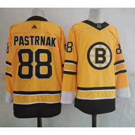NHL Bruins 88 David Pastrnak Yellow 2020 New Adidas Men Jersey NHL Bruins 88 David Pastrnak Yellow 2020 New Adidas Men Jersey