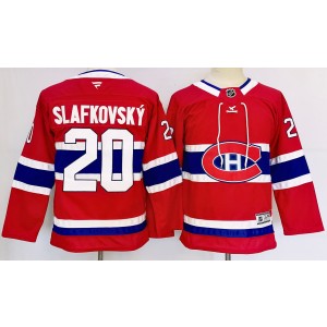 NHL Canadiens 20 Slafkovsky Red Adidas Youth Jersey NHL Canadiens 20 Slafkovsky Red Adidas Youth Jersey