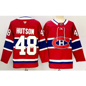 NHL Canadiens 48 Hutson Red 2024 New Fanatics Men Jersey