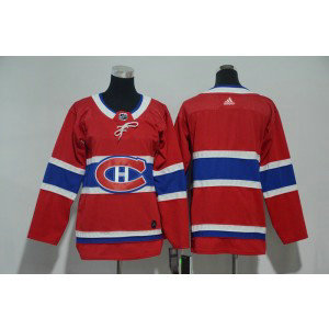 NHL Canadiens Blank Red Adidas Youth Jersey