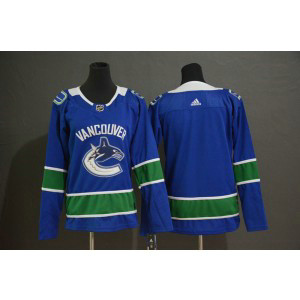 NHL Canucks Blank Blue Adidas Youth Jersey