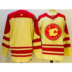 NHL Flames Blank Retro Adidad Men Jersey