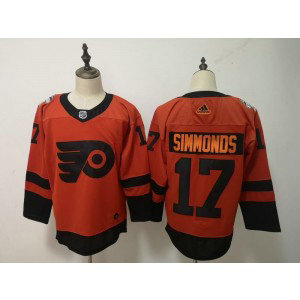 NHL Flyers 17 Wayne Simmonds 2019 Stadium Series Orange Adidas Men Jersey NHL Flyers 17 Wayne Simmonds 2019 Stadium Series Orange Adidas Men Jersey