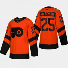 NHL Flyers 25 James van Riemsdyk 2019 Stadium Series Black Adidas Men Jersey