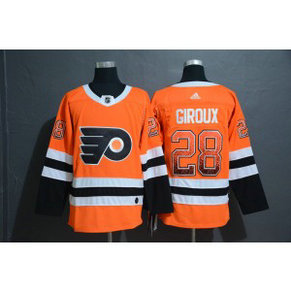 NHL Flyers 28 Claude Giroux Orange Drift Fashion Adidas Men Jersey NHL Flyers 28 Claude Giroux Orange Drift Fashion Adidas Men Jersey