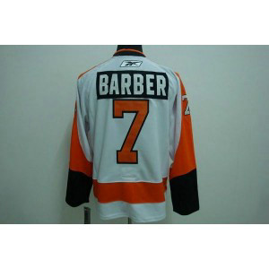 NHL Flyers 7 Barber Winter Classic White Men Jersey