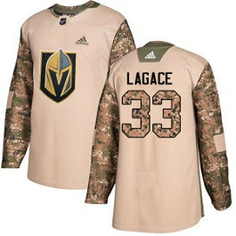 NHL Golden Knights 33 Maxime Lagace Camo 2017 Veterans Day Adidas Men Jersey