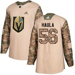 NHL Golden Knights 56 Erik Haula Camo 2017 Veterans Day Adidas Men Jersey