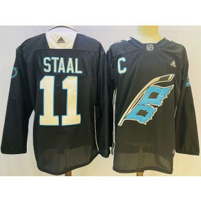 NHL Hurricanes 11 Jordan Staal 2022 New Adidas Men Jersey