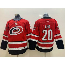 NHL Hurricanes 20 Sebastian Aho Red Adidas Youth Jersey