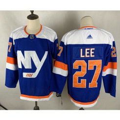 NHL Islanders 27 Anders Lee Third White Adidas Men Jersey