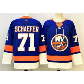NHL Islanders 71 Schaefer Blue New Men Jersey