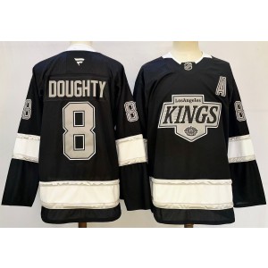 NHL Kings 8 Drew Doughty Black 2024 New Fanatics Men Jersey