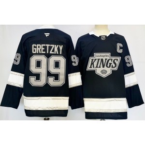 NHL Kings 99 Wayne Gretzky Black 2024 New Fanatics Men Jersey
