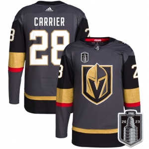 NHL Knights 28 William Carrier Gray 2023 Stanley Cup Final Adidas Men Jersey NHL Knights 28 William Carrier Gray 2023 Stanley Cup Final Adidas Men Jersey