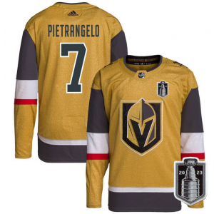 NHL Knights 7 Alex Pietrangelo Gold 2023 Stanley Cup Final Adidas Men Jersey NHL Knights 7 Alex Pietrangelo Gold 2023 Stanley Cup Final Adidas Men Jersey