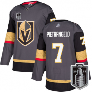 NHL Knights 7 Alex Pietrangelo Gray 2023 Stanley Cup Final Adidas Men Jersey NHL Knights 7 Alex Pietrangelo Gray 2023 Stanley Cup Final Adidas Men Jersey