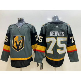 NHL Knights 75 Ryan Reaves Gray Home Adidas Men Jersey