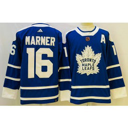NHL Leafs 16 Mitchell Marner Blue 2022-23 Retro Adidad Men Jersey