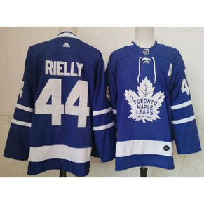 NHL Leafs 44 Morgan Rielly Blue Adidas Men Jersey