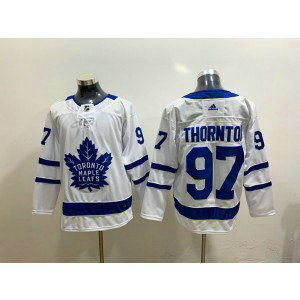 NHL Leafs 97 Joe Thornton White Adidas Men Jersey