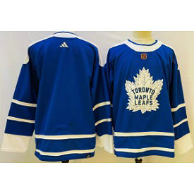 NHL Leafs Blank Blue 2022-23 Retro Adidad Men Jersey