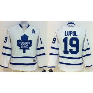 NHL Maple Leafs 19 Joffrey Lupul White Youth Jersey