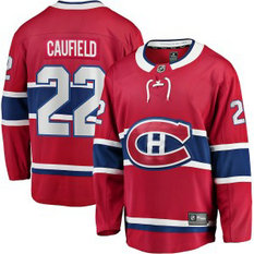 NHL Montreal Canadiens 22 Cole Caufield Red Youth Jersey NHL Montreal Canadiens 22 Cole Caufield Red Youth Jersey