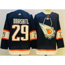 NHL Oilers 29 Leon Draisaitl Navy 2022-23 Retro Adidas Men Jersey NHL Oilers 29 Leon Draisaitl Navy 2022-23 Retro Adidas Men Jersey
