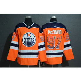 NHL Oilers 97 Connor McDavid Orange Drift Fashion Adidas Men Jersey NHL Oilers 97 Connor McDavid Orange Drift Fashion Adidas Men Jersey