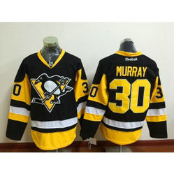 NHL Penguins 30 Matt Murray Black Alternate Men Jersey NHL Penguins 30 Matt Murray Black Alternate Men Jersey
