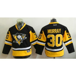 NHL Penguins 30 Matt Murray Black Reebok Youth Jersey NHL Penguins 30 Matt Murray Black Reebok Youth Jersey