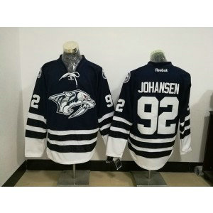 NHL Predators 92 Ryan Johansen Blue Men Jersey