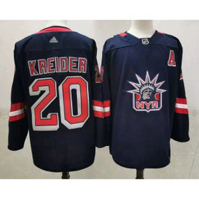 NHL Rangers 20 Chris Kreider 2020 New Adidas Men Jersey NHL Rangers 20 Chris Kreider 2020 New Adidas Men Jersey