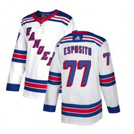 NHL Rangers 77 Phil Esposito Adidas White Men Jersey