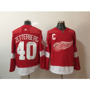 NHL Red Wings 40 Henrik Zetterberg Red Adidas Men Jersey NHL Red Wings 40 Henrik Zetterberg Red Adidas Men Jersey