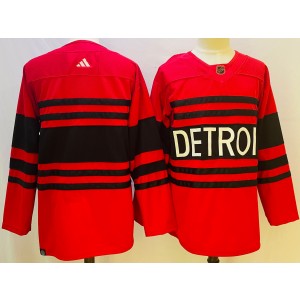 NHL Red Wings Blank Red 2022-23 Retro Adidas Men Jersey NHL Red Wings Blank Red 2022-23 Retro Adidas Men Jersey